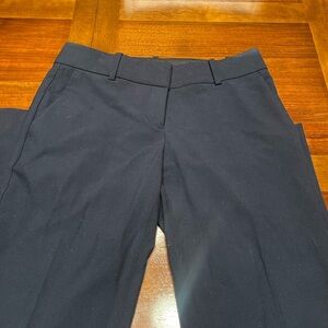 Ann Taylor navy blue dress pants size petite 00